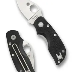 Spyderco Chicago Black G-10 PlainEdge