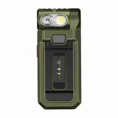 Fenix Multipurpose Clip-on Light with UV and White Light Sources - Spruce Green