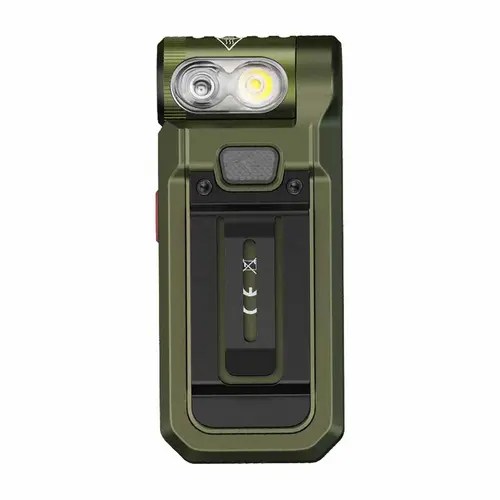 Fenix Multipurpose Clip-on Light with UV and White Light Sources - Spruce Green