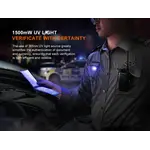 Fenix Multipurpose Clip-on Light with UV and White Light Sources - Spruce Green