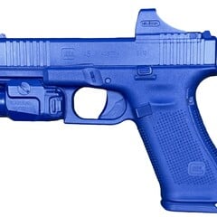 Blue Guns Training Gun - GLOCK 45 w/Holosun SCS & TLR7A - Weighted