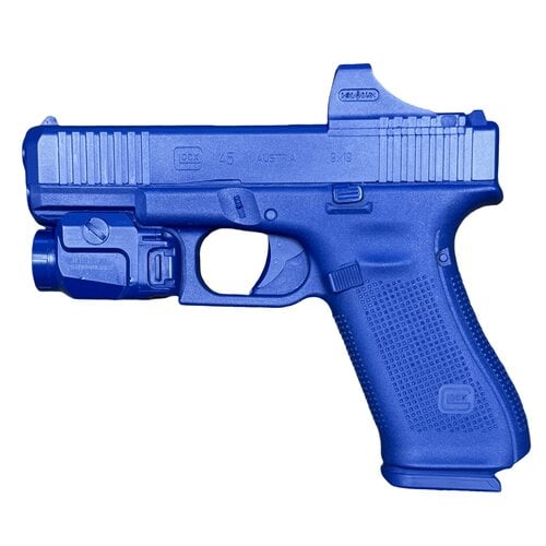 Blue Guns Training Gun - GLOCK 45 w/Holosun SCS & TLR7A - Weighted