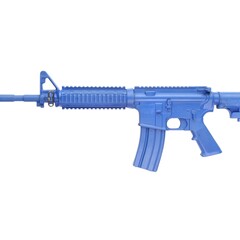 Blue Guns Training Gun - M4 Flat Top Closed Stock with Forward Rail
