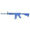 Blue Guns Training Gun - M4 Flat Top Open Stock Forward Rail - Blue - Weighted