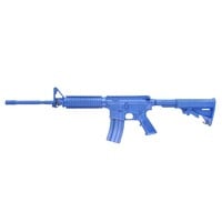 Blue Guns Training Gun - M4 Flat Top Open Stock Forward Rail - Blue - Weighted