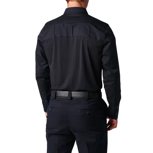 5.11 Tactical Men's Stryke PDU Twill Rapid Long Sleeve Shirt Midnight Navy