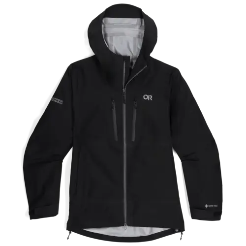 Outdoor Research Mens Headwall GORE-TEX 3L Jacket - Black