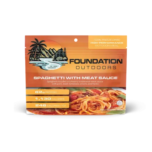 Foundation Outdoors Foundation Outdoor Freeze Dried Meals
