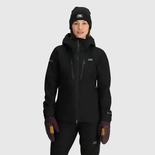 Outdoor Research Womens Headwall GORE-TEX 3L Jacket - Black