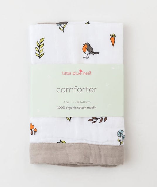 small muslin comforter