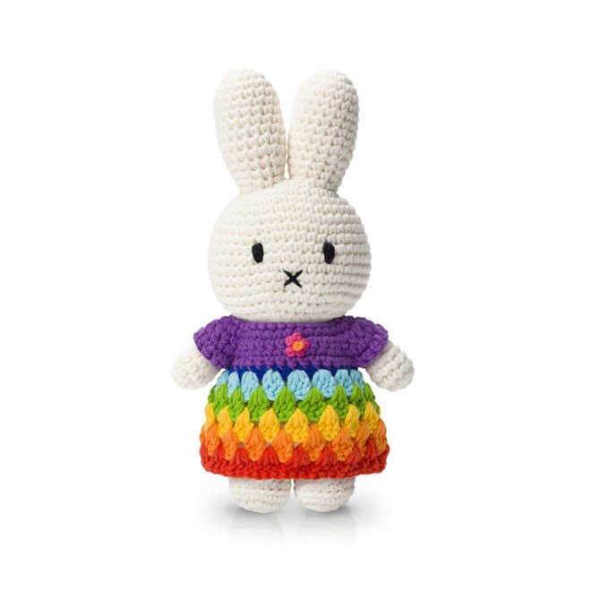 Miffy Handmade in Rainbow Dress