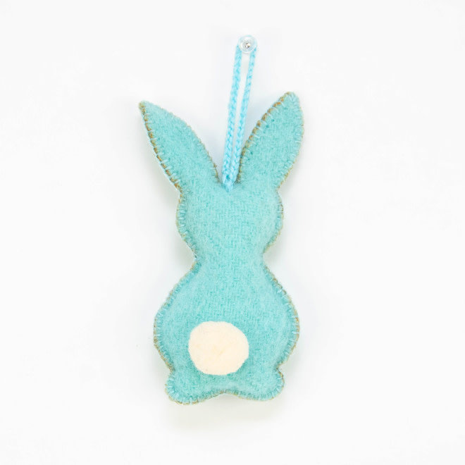 Ornament Bunny Rabbit Easter Blue