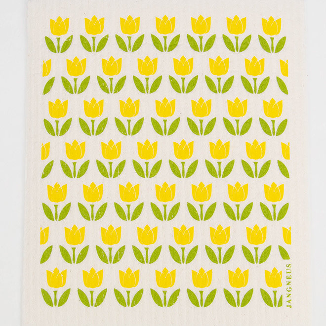 Swedish Dishcloth Tulip Small Yellow