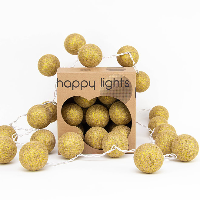 Happy Lights Box Gold