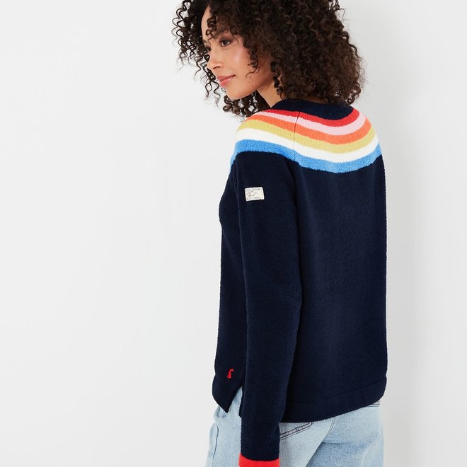 Sweater Seaport Chenille Multi Stripe