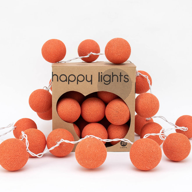 Happy Lights Box Orange