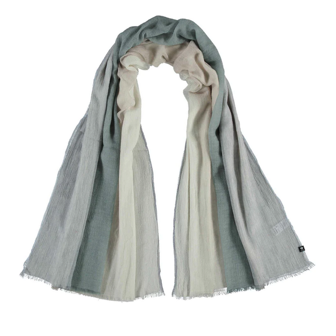 Scarf Ombre Lightweight Light Turquoise