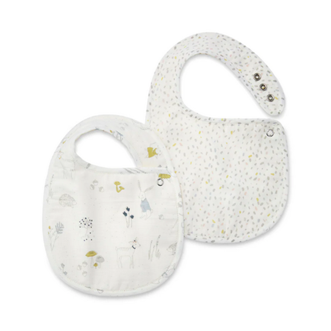 Bib Set of 2 Magical Forest & Multi Speck