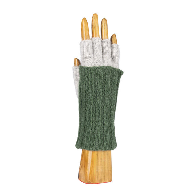 Gloves Fingerless Extending Cuff Perla
