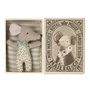 Baby Mouse Sleepy Wakey in Matchbox Blue Dots