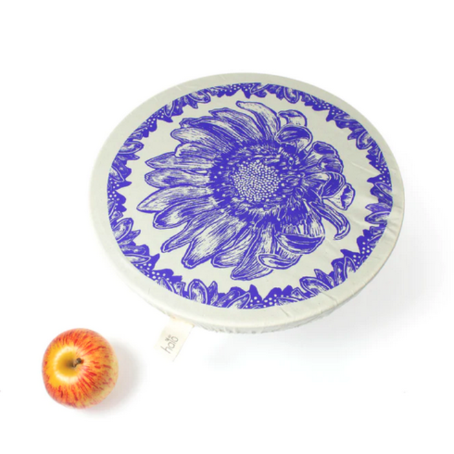 Cover Dish and Bowl African Flowers Set 3 M, L & XL