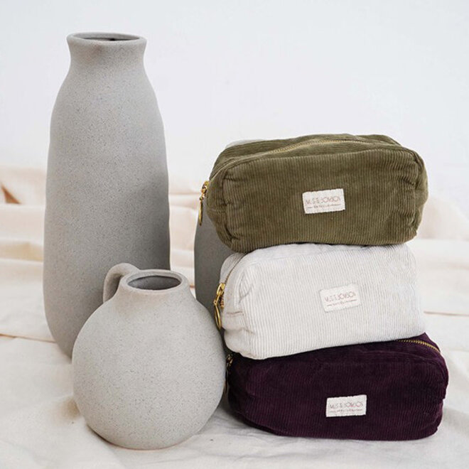Toiletry Bag Hontoba Off White Kreatelier