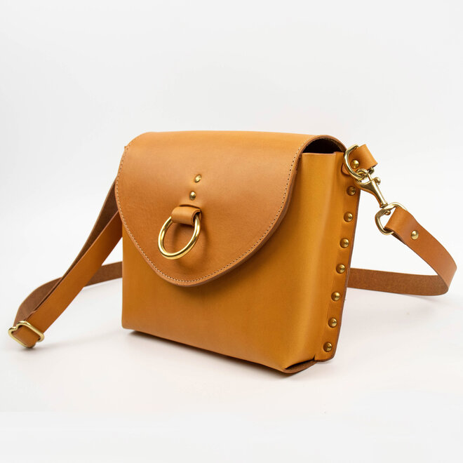 Leather Crossbody Bag Jess Marigold