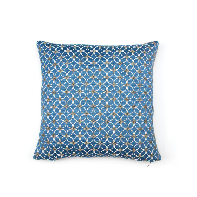 Pillow Shippou Blue 18 x 18in