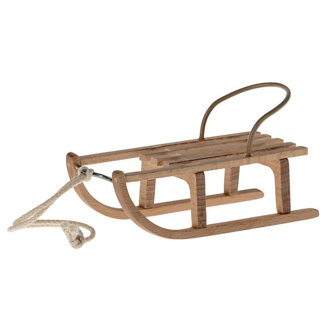 Mouse Sled Wooden