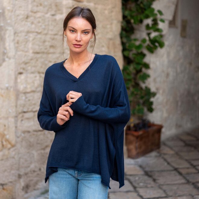 Sweater Catalina V-Neck Navy