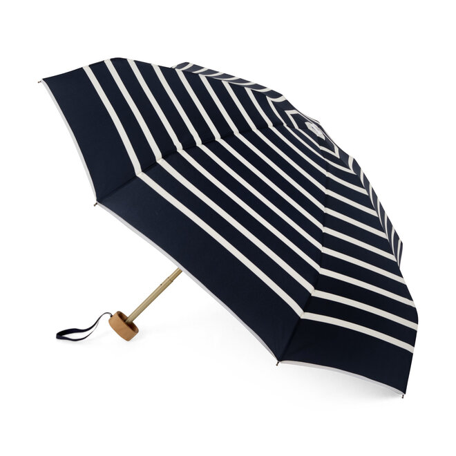 Pablo Umbrella Compact Navy & White Stripes