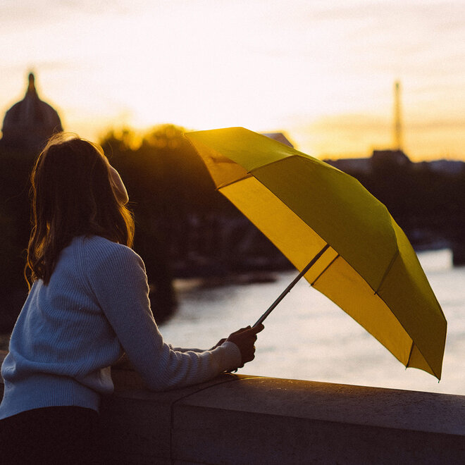 Martin Umbrella Folding Compact Mustard Yellow