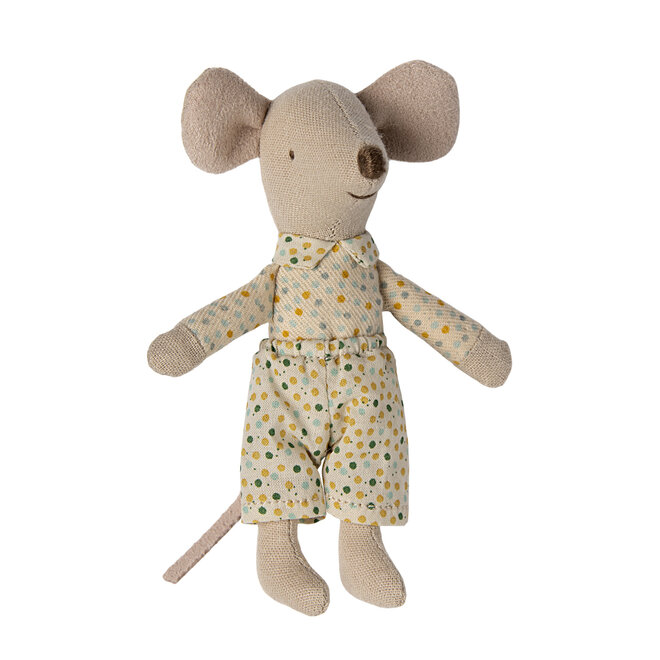Mouse Little Brother Polka Dots Outfit in Matchbox