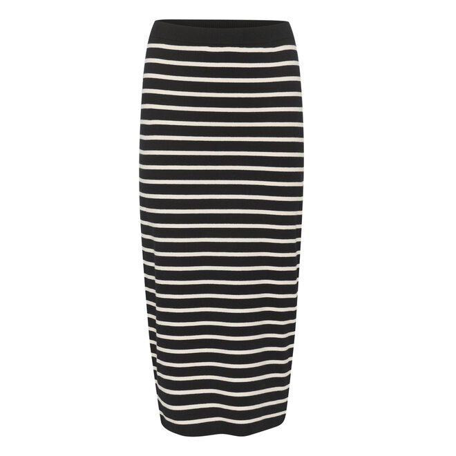 Skirt Emmarie Stripe Black