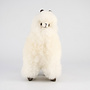 Stuffed Standing Alpaca White 8.5"