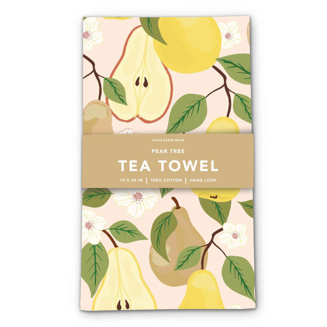 Tea Towel Pear Tree
