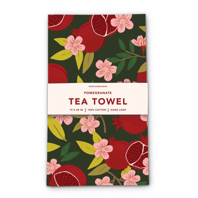 Tea Towel Pomegranate