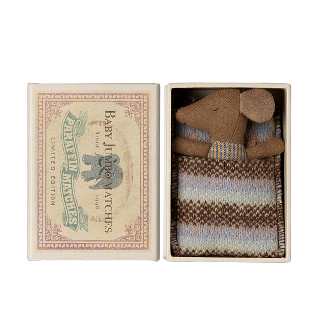 Baby Mouse Sleepy Wakey in Matchbox Rose Check