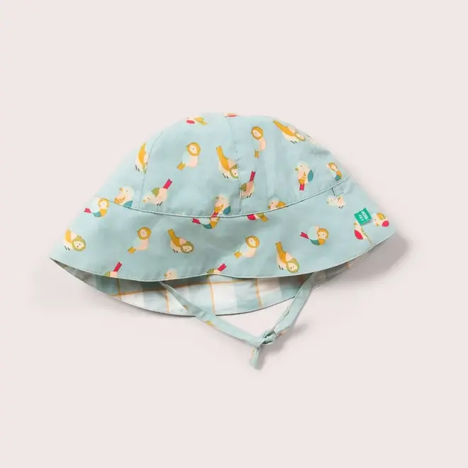 Sunhat Rainbow Birds Reversible