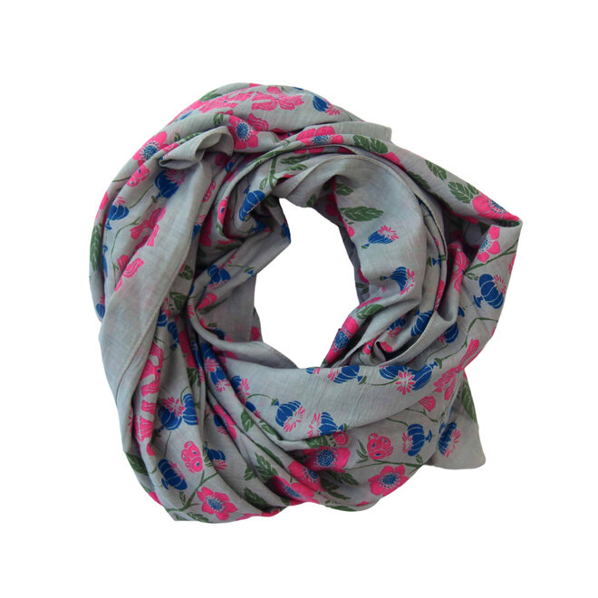 Cotton Scarf Square So British Pastel