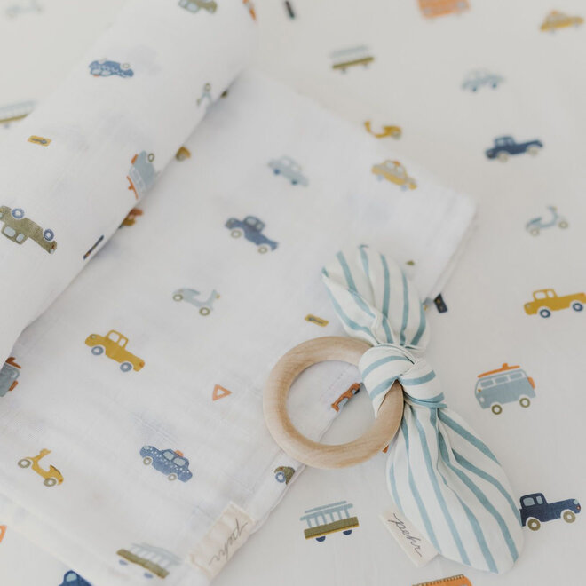 Swaddle Blanket Rush Hour