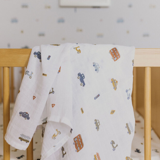 Swaddle Blanket Rush Hour