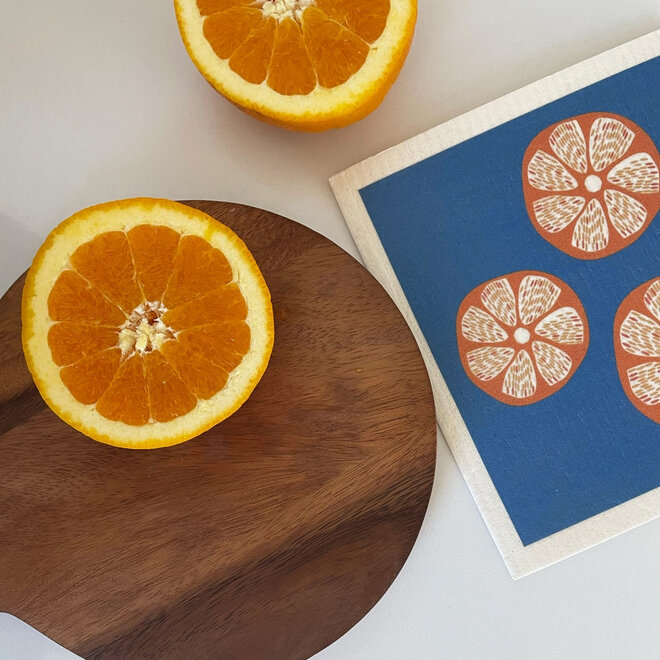 Swedish Dishcloth Oranges