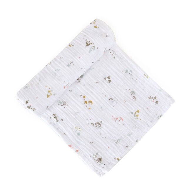 Swaddle Blanket Mini Mushrooms