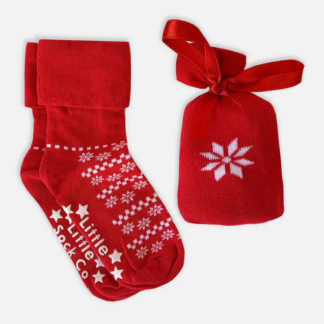 Socks Stay On Snowflakes