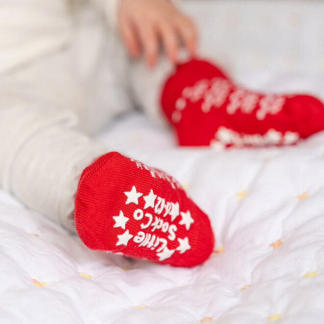 Socks Stay On Snowflakes