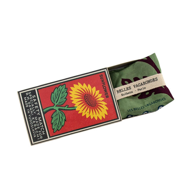 Mini Silk Scarf Alice Almond