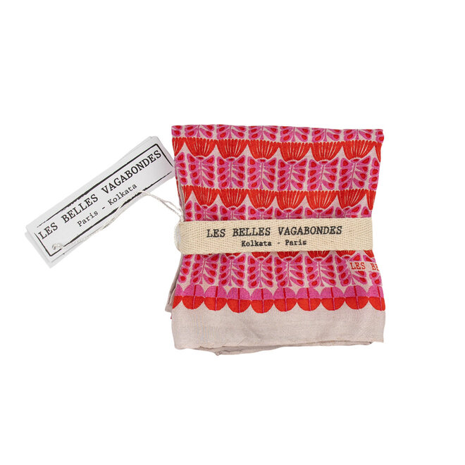 Mini Silk Scarf Oslo Fuchsia