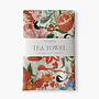 Linen Tea Towel Winter