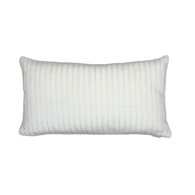 Pillow  Cassia Cord Chalk 10 x 18in